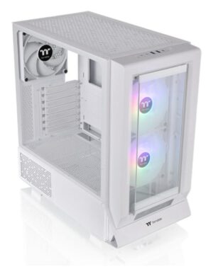 CAJA GAMING THERMALTAKE CERES 350 MX ATX 3XVENT 140 ARGB SN FUENTE BLANCO