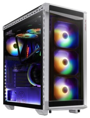 CAJA GAMING XPG BATTLECRUISER E-ATX 1XUSB-C 2XUSB SIN FUENTE BLANCO