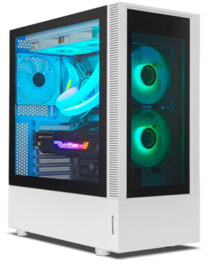 CAJA NOX Semitorre ARGB ATX Nox Hummer Nemesis Blanca