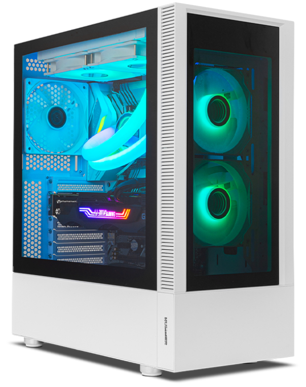 CAJA NOX Semitorre ARGB ATX Nox Hummer Nemesis Blanca