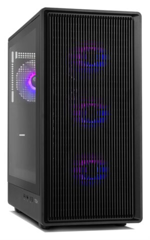 CAJA NOX SEMITORRE MESH INFINITY IOTA ARGB NEGRO USB 3.0