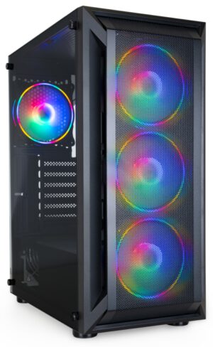CAJA SEMITORRE GAMING TQGCC101-B "RAGNÄROK" NEGRA