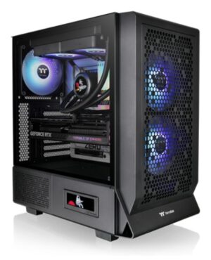 CAJA THERMALTAKE CERES 330 TG ARGB ATX 2XUSB 3.0 SIN FUENTE NEGRO