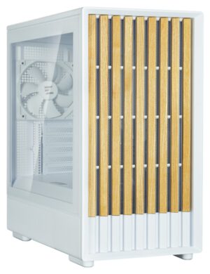 CAJA ZALMAN P10 NAMU ATX 4 XVENT 120MM ARGB 2XUSB 3.0 BLANCO S/N FUENTE