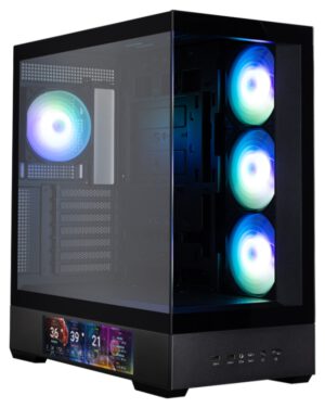 CAJA ZALMAN P40 DS ATX 4 XVENT 120MM ARGB 2XUSB 3.0 NEGRO S/N FUENTE
