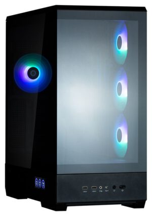 CAJA ZALMAN P50 DS ATX 4 XVENT 120MM ARGB 2XUSB 3.0 NEGRO S/N FUENTE