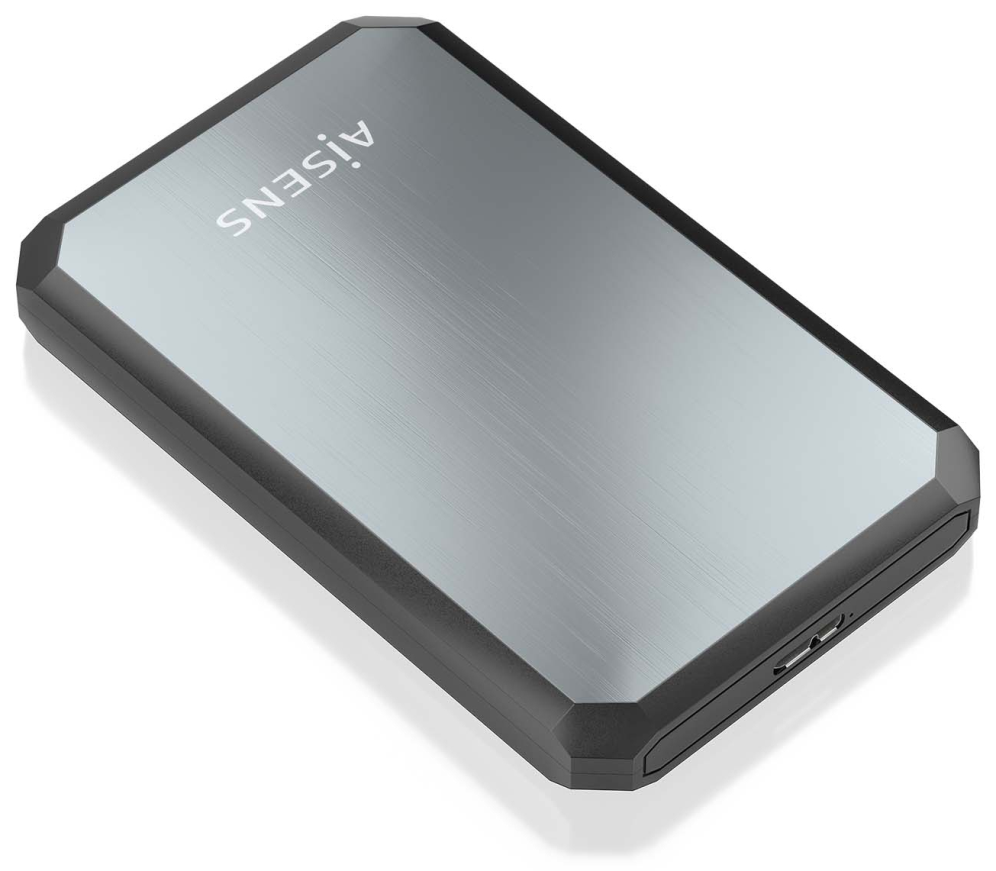 CARCASA HDD AISENS ASE-2529B 2.5" NEGRA-GRIS