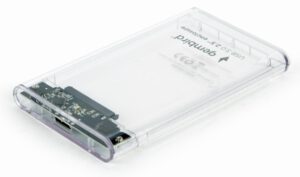 CARCASA HDD GEMBIRD EE2-U3S9-6 2,5" TRANSPARENTE