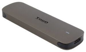 CARCASA HDD TOOQ TQE-2202BR M.2 ALUMINIO MARRON
