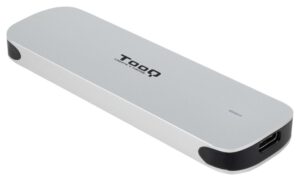 CARCASA HDD TOOQ TQE-2202S M.2 ALUMINIO PLATA