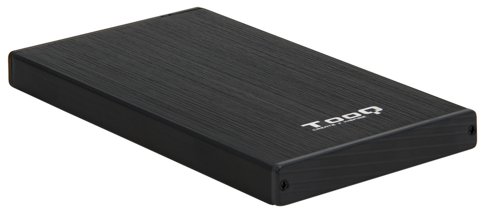 CARCASA HDD TOOQ TQE-2527B 2,5" 9,5 MM SATA USB 3.0 NEGRA