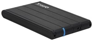 CARCASA HDD TOOQ TQE-2530B 2,5" 9,,5 MM SATA USB 3.0 NEGRA