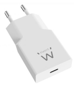 CARGADOR MOVIL EWENT EW1310 USB-C PD 20W GAN BLANCO