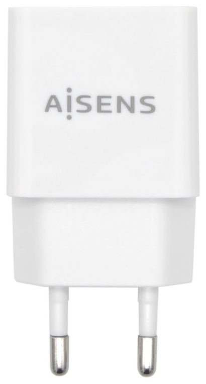 CARGADOR USB AISENS 10W ALTA EFICIENCIA 5V 2A BLANCO