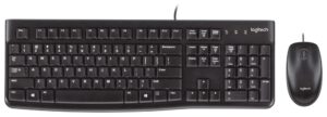 COMBO TECLADO RATON LOGITECH MK120 USB NEGRO