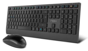 COMBO TECLADO-RATON NOX LITE DUO INALAMBRICO ES NEGRO