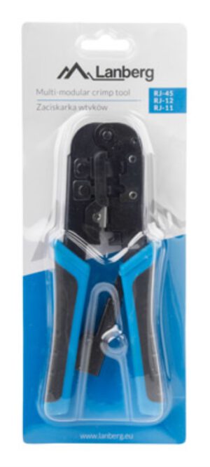 CRIMPADORA LANBERG UNIVERSAL RJ45/RJ11/RJ12/RJ9