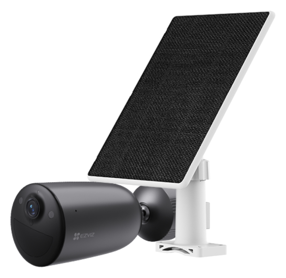 EZVIZ KIT CAMARA IP EB3 4G EXT 2K VIS.NOCT WI DETEC COCHES-HUMAN BK+KIT SOLAR
