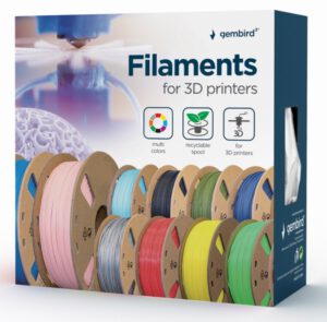 FILAMENTO GEMBIRD PLA 1,75mm 200g AZUL
