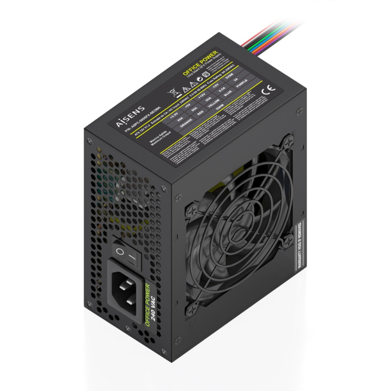 FUENTE ALIMENTACION AISENS SFX 500W OEM NEGRA