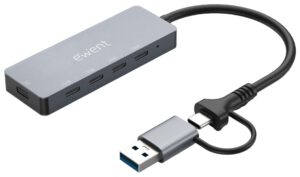 HUB EWENT EW1151 USB-C USB-A 4 PUERTOS 10GBPS