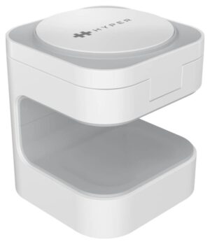 HYPER JUICE QI2 3 EN 1 MAGNETIC CHARGING STAND - BLANCO
