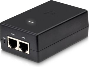 INYECTOR POE UBIQUITI POE-24-24W-G ISP POE INJECTORS 24V 24W 1A GIGA