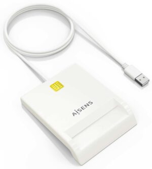 LECTOR DE TARJETAS INTELIGENTE AISENS DNIE BLANCO