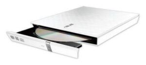 LECTOR GRABADOR CD DVD SLIM ASUS SDRW-08D2S-U EXTERNO BLANCO