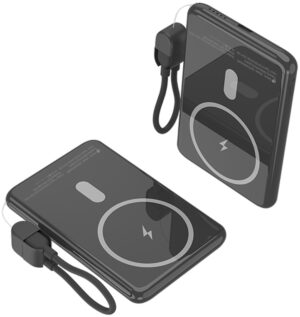 LEOTEC POWERBANK 5000MAH 20W FAST CHRG NEGRO 1USB-C+WIRELESS INC LAN CAB USB-C A USB-C 65W
