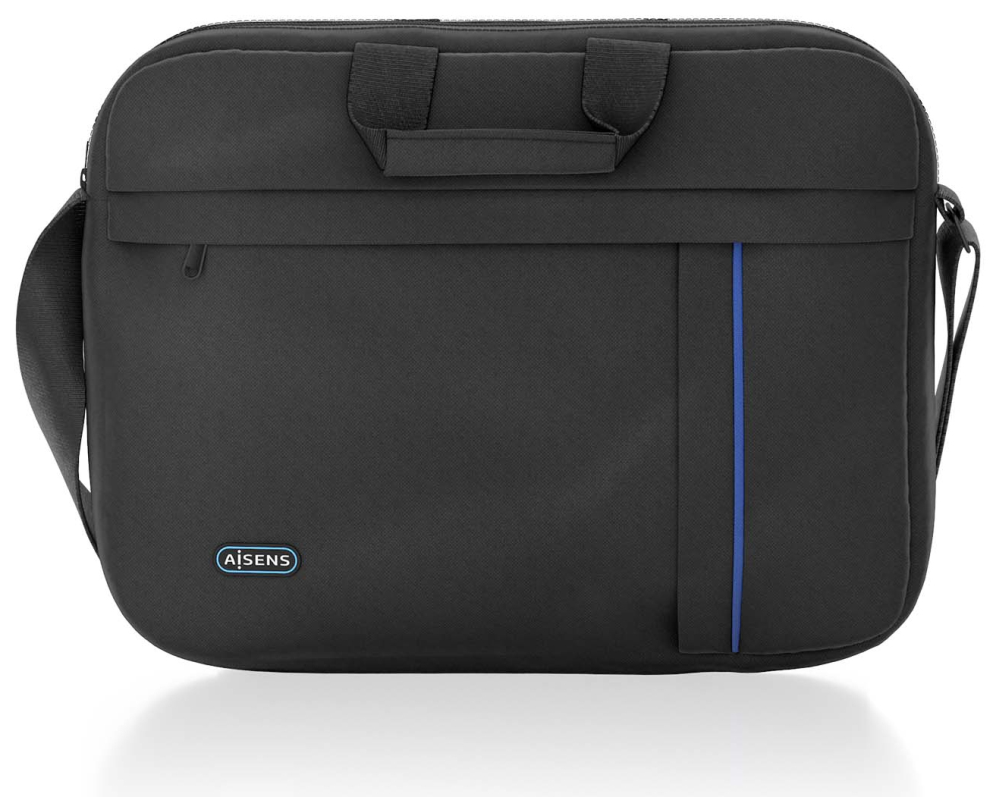 MALETIN AISENS 15,6" NEGRO