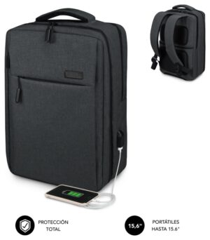 MOCHILA SUBBLIM TRAVELLER AIRPADDING BACKPACK 15,6" GREY