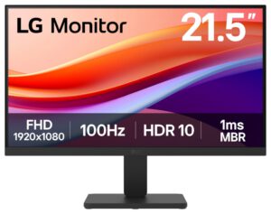 MONITOR LG 22U401A-B 21,5" FHD 100HZ 1MS NEGRO