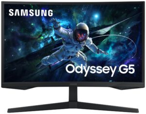 MONITOR SAMSUNG 27" ODISSEY CURVO 2560X1440