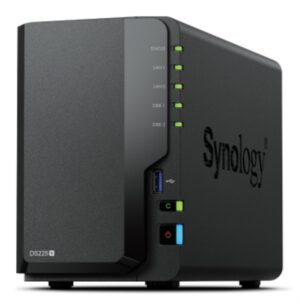 NAS SYNOLOGY DS225+ 2 BAHIAS INTEL CELERON J4125 Q