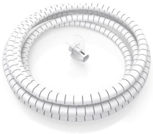 ORGANIZADOR CABLE AISENS EN ESPIRAL 25MM BLANCO 1.0M