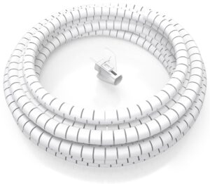 ORGANIZADOR CABLE AISENS EN ESPIRAL 25MM BLANCO 2.0M
