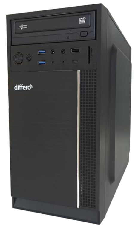 PC DIFFERO V15 I7-12700 16GB SSD 1TBNVME NO DVD USB-C TRASERO
