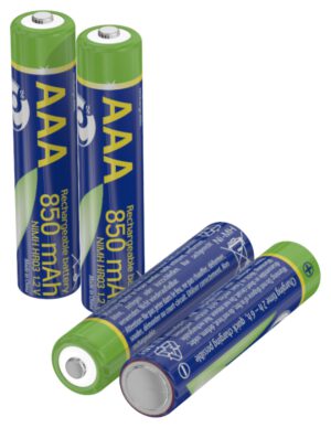 PILAS AAA GEMBIRD NI-MH RECARGABLE 850 MAH 4PCS BLISTER PACK