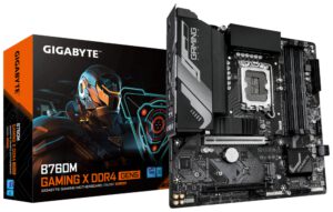 PLACA BASE GIGABYTE B760M GAMING X DDR4 GEN5
