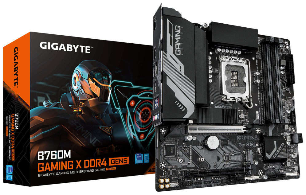 PLACA BASE GIGABYTE B760M GAMING X DDR4 GEN5