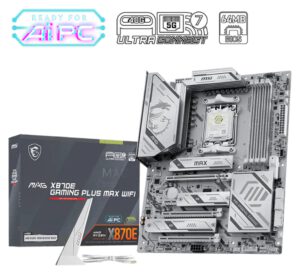 PLACA BASE MSI MAG X870E GAMING PLUS MAX WIFI AM5 DDR5