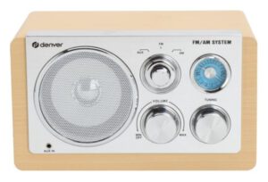 RADIO DENVER DE DISEÑO MODERNO BEIGE