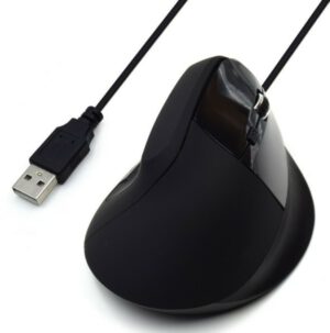 RATON EWENT EW3157 ERGONOMICO OPTICO 1800 DPI NEGRO USB