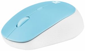 RATON NATEC HARRIER 2 OPTICO 1600DPI AZUL/BLANCO BLUETOOTH PILAS