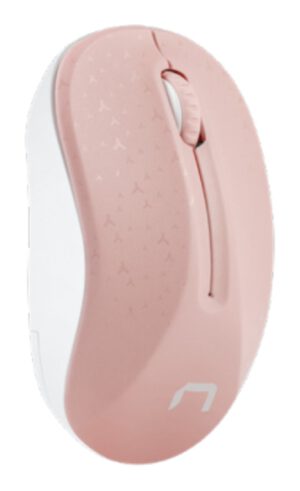 RATON NATEC TOUCAN ROSA-BLANCO RF INALAMBRICO PILAS