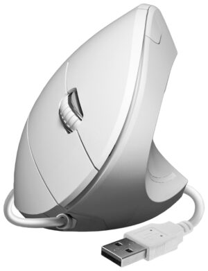 RATON SUBBLIM GLIDE VERTICAL ERGO WHITE USB