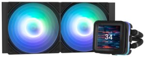 REFRIGERACION LIQUIDA CPU ZALMAN ALPHA2 DS A24 ARGB 240MM NEGRO