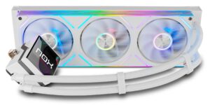 REFRIGERACION LIQUIDA NOX M-360 LCD 3XVENT 120MM PWM ARGB BLANCO