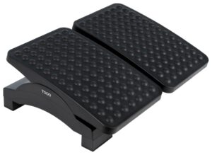 REPOSAPIES TOOQ AJUSTABLE EN ALTURA E INCLINACION NEGRO
